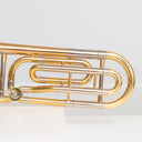 Jupiter JTB1100FRQ Tenorposaune mit Quartventil – Goldmessing