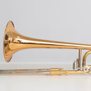 Jupiter JTB1100FRQ Tenorposaune mit Quartventil – Goldmessing