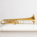 King 3B-F 2103F Tenorposaune Bb/F – Gelbmessing, 1991