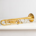 King 3B-F 2103F Tenorposaune Bb/F – Gelbmessing, 1991