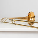 King 2B Plus 2102PL Jazzposaune Goldmessing-Schallbecher 1984