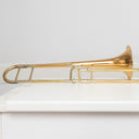 King 2B Plus 2102PL Jazzposaune Goldmessing-Schallbecher 1984