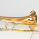 King 2B Plus 2102PL Jazzposaune Goldmessing-Schallbecher 1984