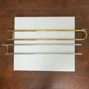 King 2B Plus 2102PL Jazzposaune Goldmessing-Schallbecher 1984