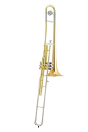 Jupiter JTB700V Bb-Ventilposaune – Goldmessing-Schallbecher, 12,25 mm Bohrung, lackiert, inkl. Koffer, Neu & OVP