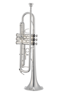 Jupiter JTR700SQ Bb-Trompete versilbert – 11,68 mm Bohrung, Edelstahlventile, Leichtkoffer, Neu & OVP