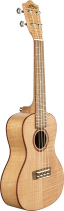 Lanikai Flame Maple Konzert-Ukulele – seidenmatt, inkl. Tasche, neu & OVP