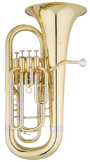 Eastman EEP423 Bb-Euphonium – 4 Top-Action-Ventile, 14,5 mm Bohrung, 279 mm Schallstück, Klarlack, Neu & OVP