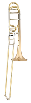 Eastman ETB526G Tenorposaune mit Quartventil – Goldmessing