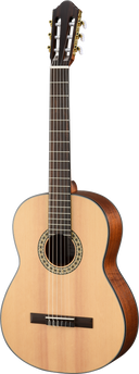 Walden WAN550EW Konzertgitarre – massive Decke, EQ, Satin (neu)