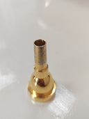 Griego 5 Deco, heavy, großer Schaft, Vergoldet Mundstück Posaune gebraucht