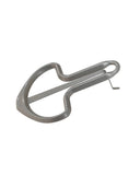Original Schwarz Maultrommel Größe 6 – Silbergrau, 55 mm