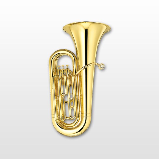 Yamaha YBB-105 Bb-Tuba – 3/4-Größe, Kompaktes Schülermodell