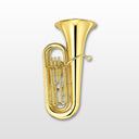 Yamaha YBB-105 Bb-Tuba – 3/4-Größe, Kompaktes Schülermodell
